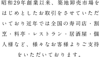 創業以来、様々なお客様よりご支持をいただいております。